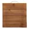 12 Pack: 10" Square Wood Pallet Plaque by Make Market®